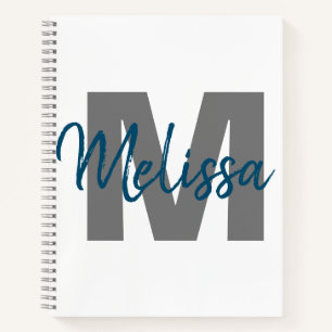 Cuaderno Monograma personalizado