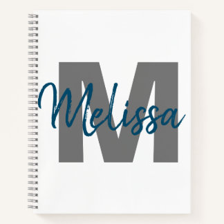 Cuaderno Monograma personalizado
