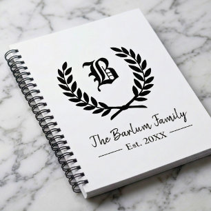 Cuaderno Monograma personalizado