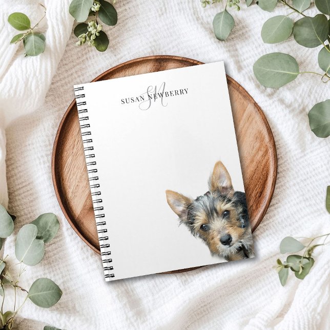 Cuaderno Monograma Personalizado para Mascotas (Subido por el creador)