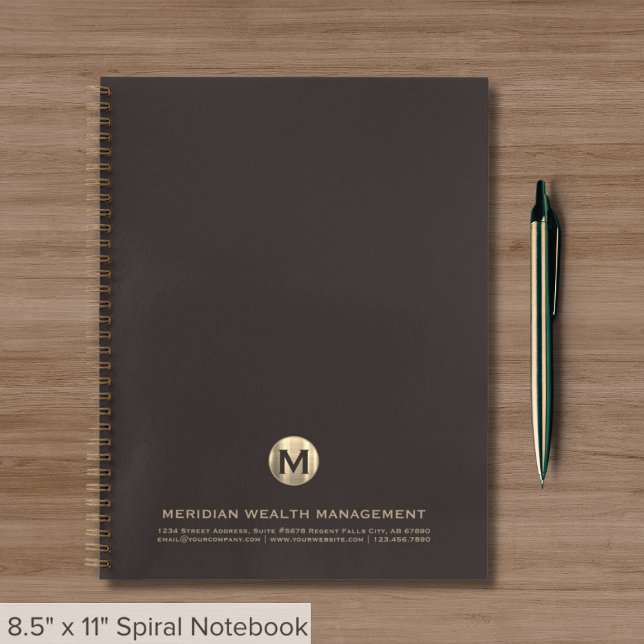 Cuaderno Monograma profesional (Subido por el creador)