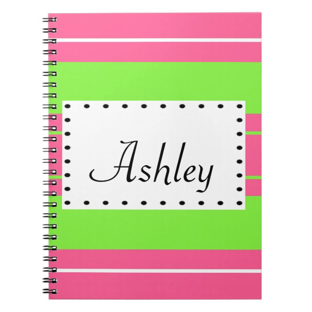 Cuaderno Monograma rayado (Frente)