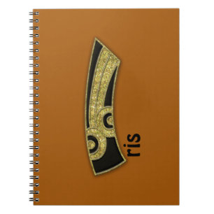 Cuaderno monograma retro - I