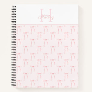 Cuaderno Monograma rosado