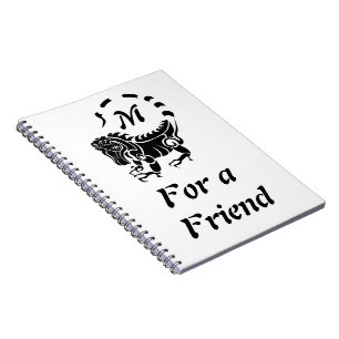 Cuaderno Monograma tribal de iguana