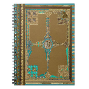 Cuaderno Monograma victoriano de la Regencia Marilayne