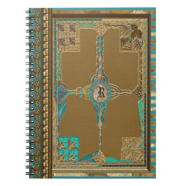 Cuaderno Monograma victoriano de la Regencia Marilayne (Frente)