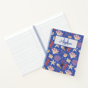 Cuaderno Monogramación de las conchas oceánicas de las orca