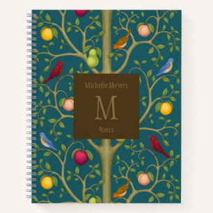 Cuaderno Monogramado Árbol de Tesoros Vivientes