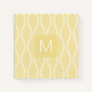 Cuaderno Monogramado de Tatewaku amarillo