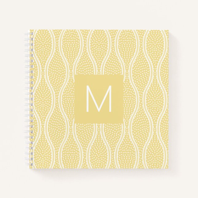 Cuaderno Monogramado de Tatewaku amarillo (Anverso)