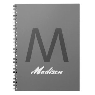 Cuaderno Monogramas Bridesmaid Groomsman Boda Regalo Favor