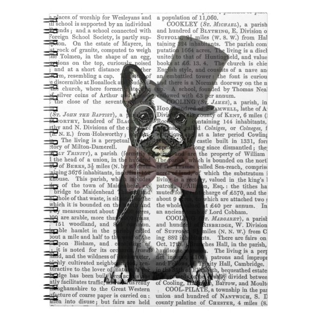 Cuaderno Monsieur Bulldog 2 (Frente)