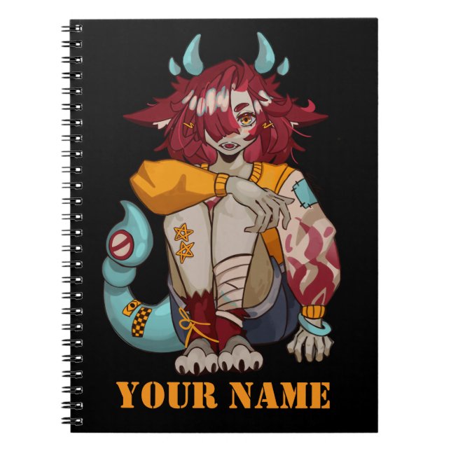 Cuaderno Monster girl (Frente)
