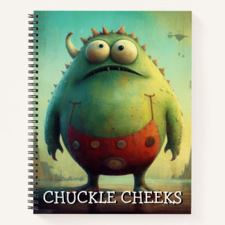 Cuaderno Monster Mayhem... Caras de mierda