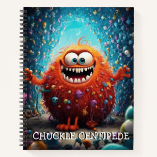 Cuaderno Monster Mayhem... Chuckle Centipede