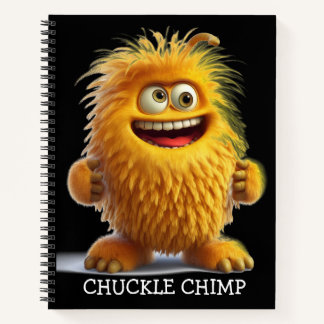 Cuaderno Monster Mayhem... Chuckle Chimp