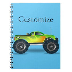 Cuaderno Monster Truck Thunder_Cove