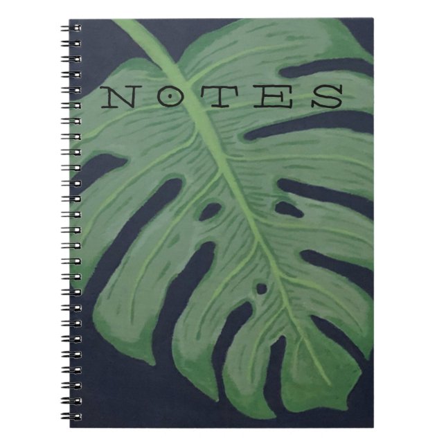 Cuaderno Monstera Leaf (Frente)