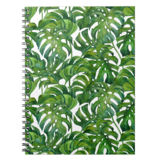 Cuaderno Monstera verde deja a los tropicales sin foco