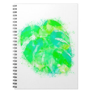 Cuaderno Monstera Watercolor