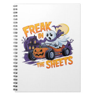 CUADERNO MONSTRUO DE HALLOWEEN EN LA SÁBANA
