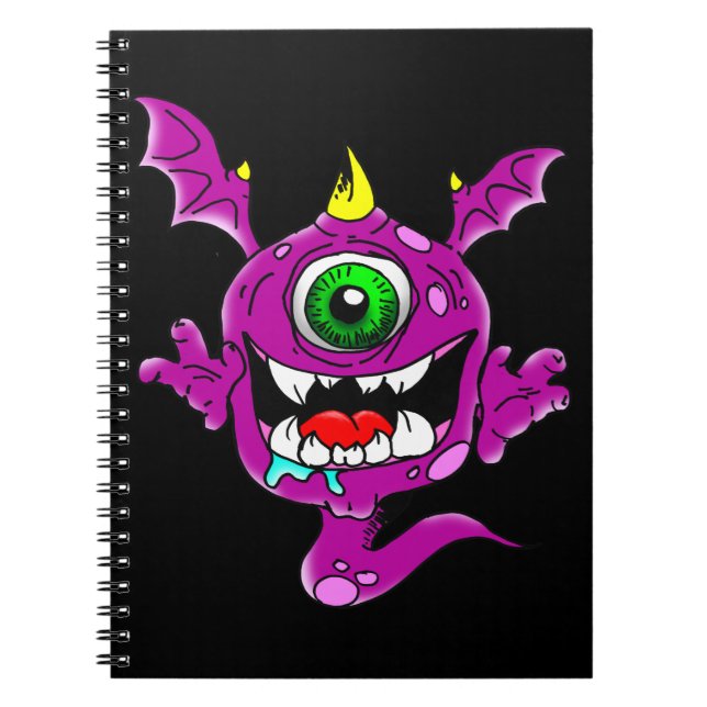 Cuaderno Monstruo de la comensal de la púrpura (Frente)