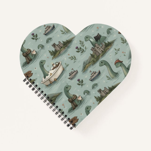 Cuaderno Monstruo del Lago Ness (Anverso)