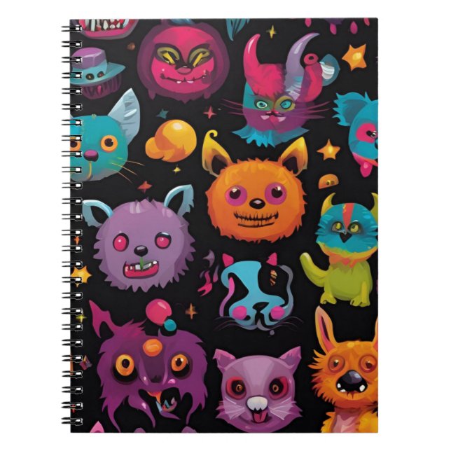 Cuaderno Monstruo descabellado (Frente)