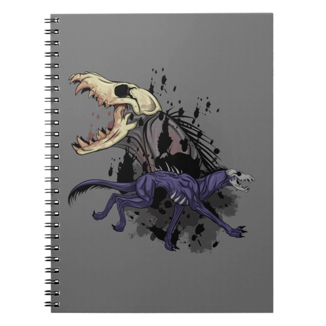 Cuaderno Monstruo en ejecución (Frente)