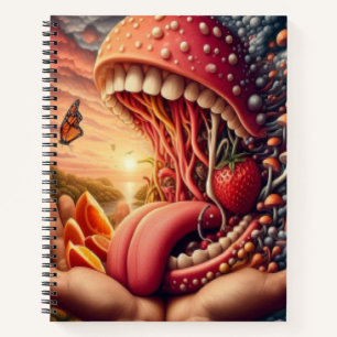 Cuaderno Monstruo Gran boca