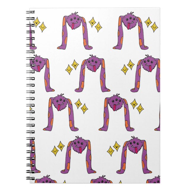 Cuaderno Monstruo lindo del perrito (Frente)