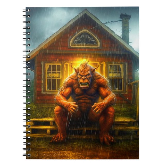 Cuaderno Monstruo loco (Frente)
