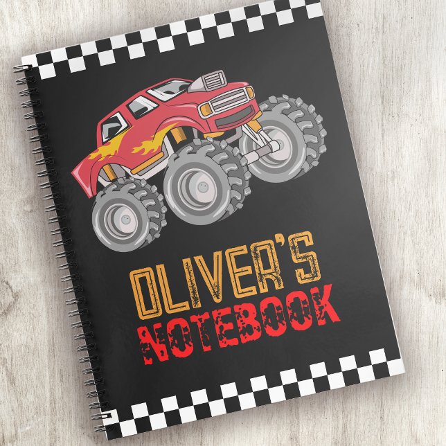 Cuaderno Monstruo personalizado del niño (Subido por el creador)