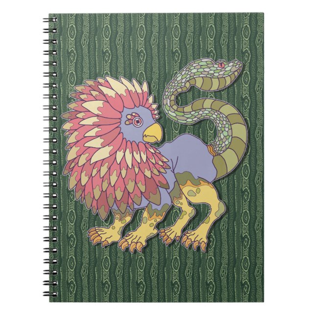 Cuaderno Monstruo Quimera (Frente)