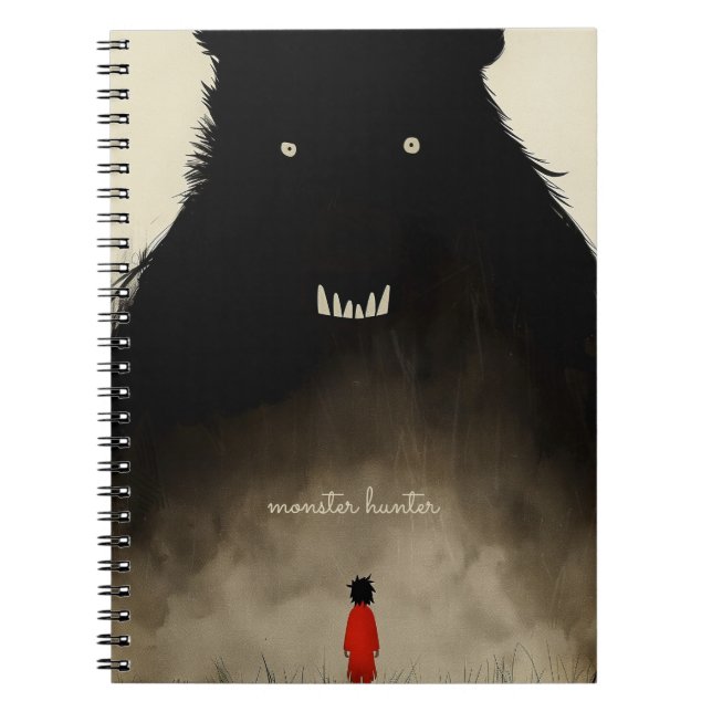 Cuaderno Monstruo y niño (Frente)