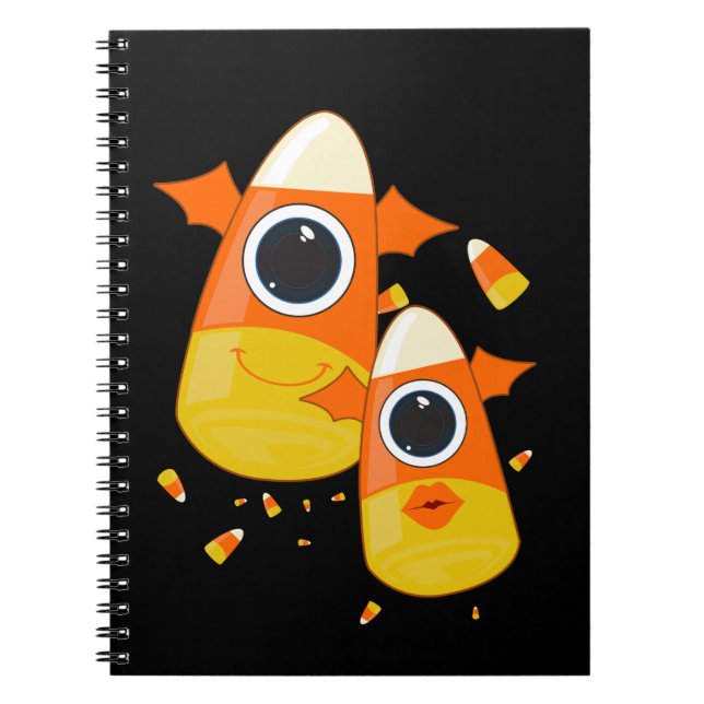 Cuaderno Monstruos de Candy Corn (Frente)