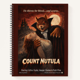 Cuaderno Monstruos de Cangrejo Ardilla Parodia