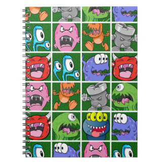 Cuaderno Monstruos y Kaiju