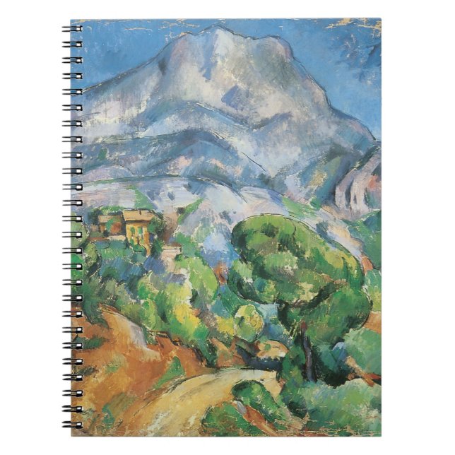 Cuaderno Mont Sainte Victoire sobre Tholonet, Paul Cezanne (Frente)