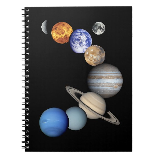 Cuaderno Montaje del sistema solar (Frente)