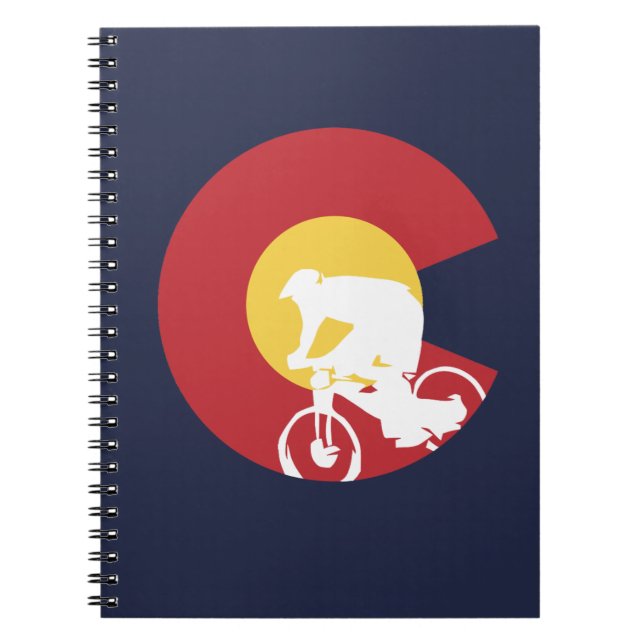 Cuaderno Montaña Bicicleta Colorado (Frente)