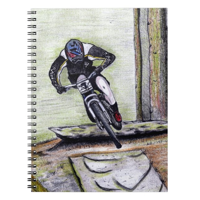 Cuaderno Montaña bicicleta Llandegla mtb bmx (Frente)