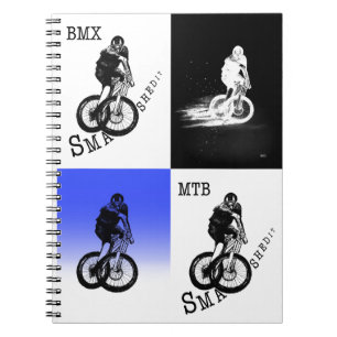 Cuaderno Montaña Biker MTB BMX CYCLIST Pegatinas