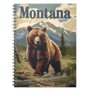 Cuaderno Montana Brown Bear
