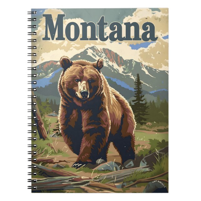Cuaderno Montana Brown Bear (Frente)