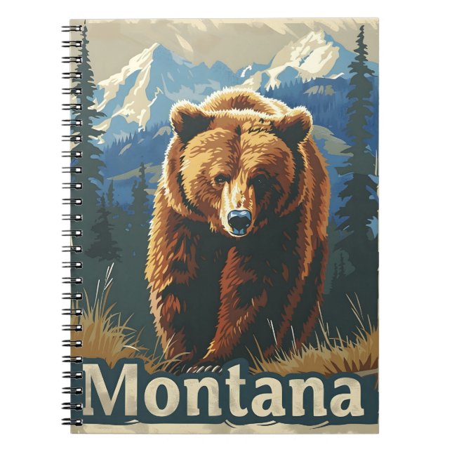 Cuaderno Montana Brown Bear Vintage (Frente)