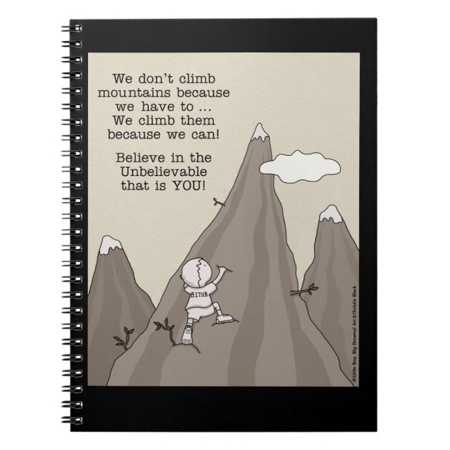 Cuaderno Montaña Climber (Frente)