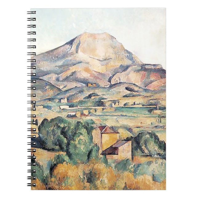 Cuaderno Montaña de Saint-Victoire Barnes Paul Cezanne (Frente)
