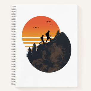 Cuaderno Montaña de senderismo